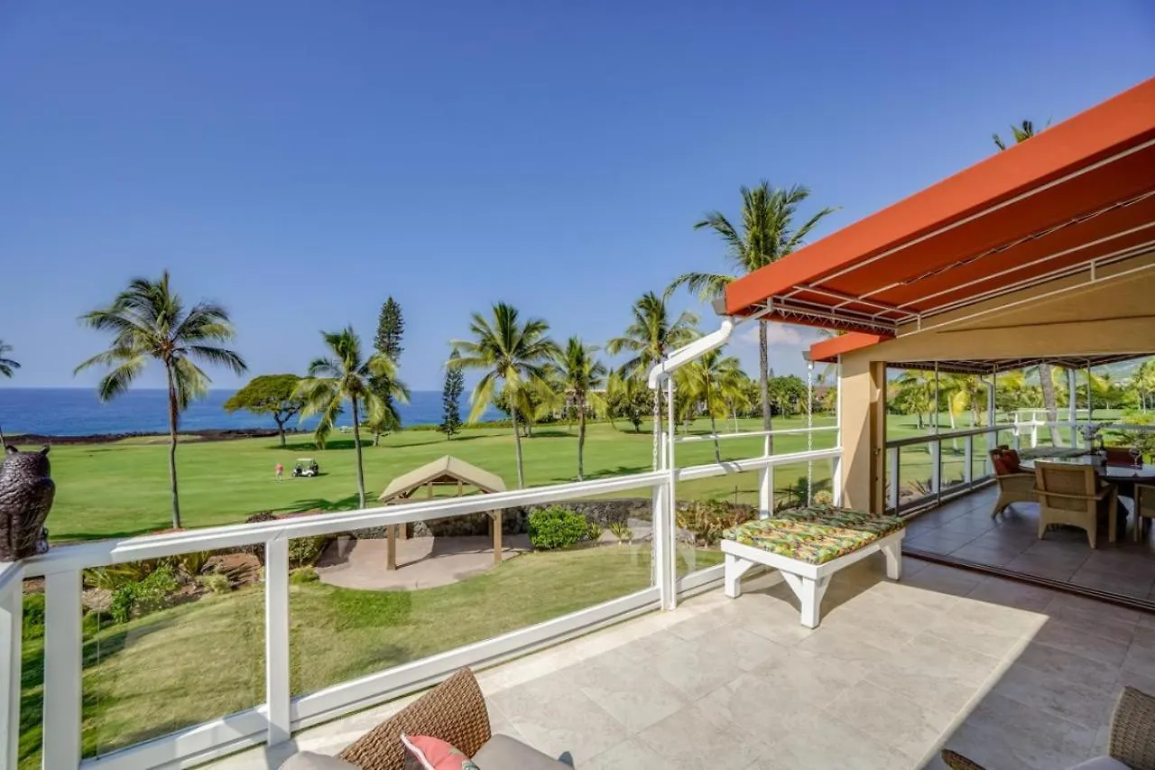 Dom wakacyjny Keauhou Gardens Penthouse 22B At Kona Coast Resort Kailua-Kona